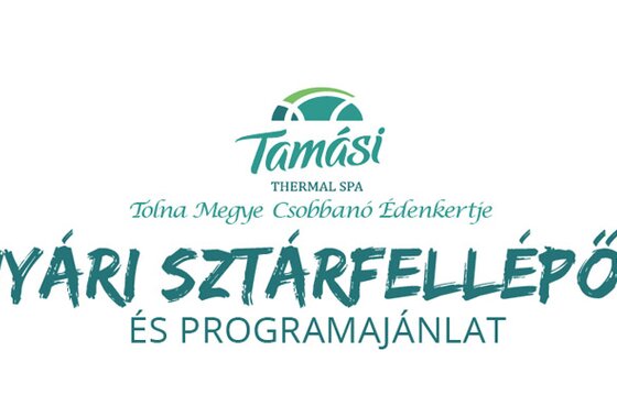 Nyári sztárfellépők és programajánlat a Tamási Fürdőben