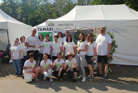 Tamási Város Önkormányzatának csapata is részt vett a 2019-es Nemzeti Regattán!